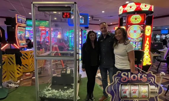 These features make the Deluxe Blizzard of Dollars Hard Case Cash Cube Money Machine a versatile and highly effective tool for driving engagement and excitement at any trade show or promotional event.