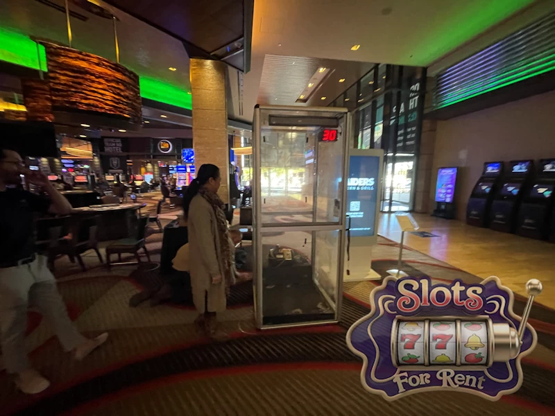 Interactive Cash Cube / Money Booth Rentals image two